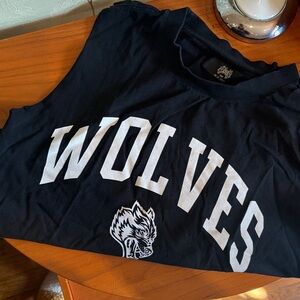 Darc Sport Black Wolves Crop Top